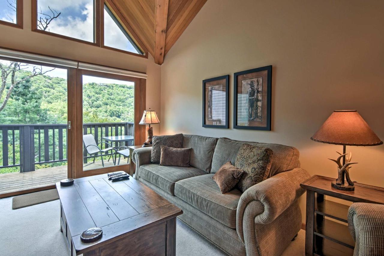 Beech Mountain Condo With Balcony, Walk To Resort! Exteriér fotografie